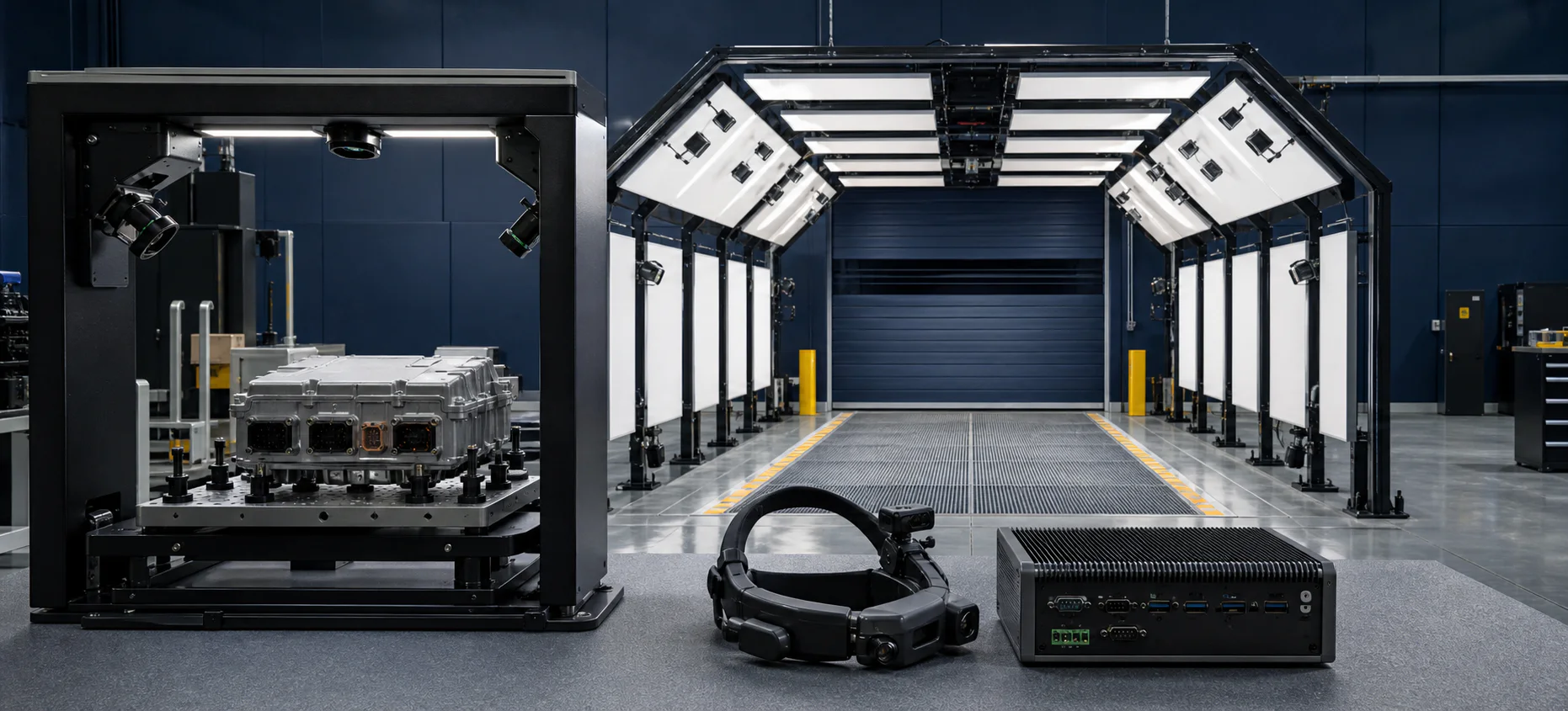 Conceptual industrial-vision hardware visual